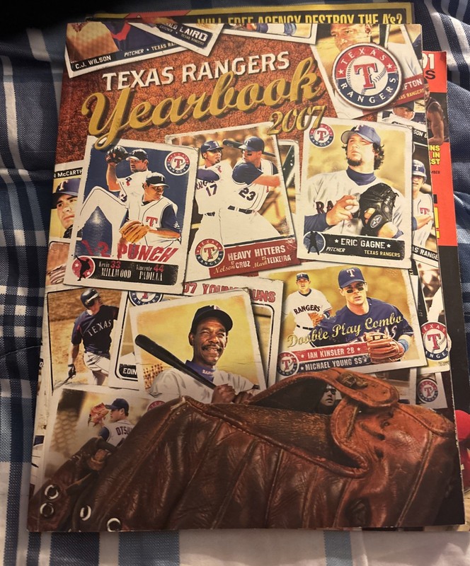 Texas Rangers 2007 Yearbook