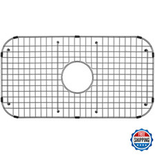 Serene Valley Sink Bottom Grid 27-1/2 X 14-1/4 Centered Drain Corner Radius