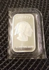 Liberty Indian Head Walking Buffalo 1oz .999 Fine Silver Bar Sealed Uncirculated