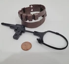 1979 🟢 BOBA FETT GUN & BELT for Original Star Wars Vintage Kenner for 12" inch