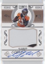 2020 Panini National Treasures Crossover Rookie 39/99 KJ Hamler Patch Auto 0d59