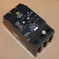 One Square D EDB34020 3 Pole 20 Amp Bolt In Breaker WT 100