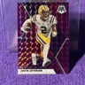 2022 Mosaic Draft Picks Justin Jefferson Purple Prizm /49 LSU Vikings