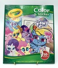 New Crayola My Little Pony Color & Sticker Book 50+ Stickers 32 Pages
