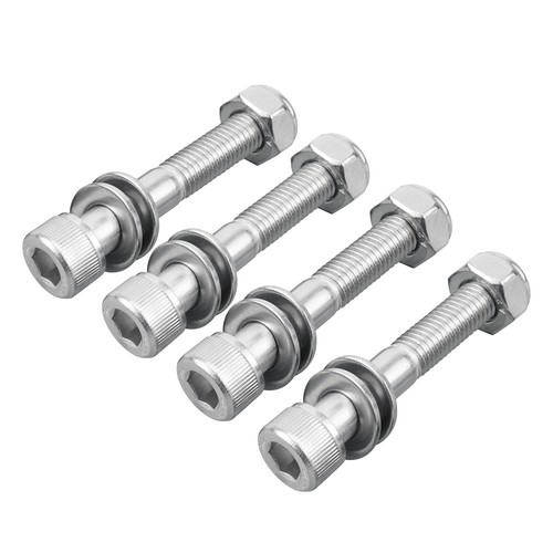 Front Shock Bolts Washers Nuts Kit For Yamaha Big Bear 350 Blaster 200 Moto 4 - Picture 2 of 5
