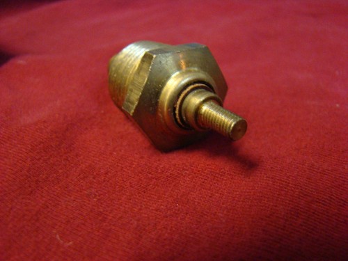 Studebaker Water Temperature Sending Unit Switch 1956 - 1963 1539876 USA Brass - Picture 2 of 6