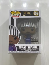 Funko Pop! Vinyl Rocks Figure #159 Tupac Shakur 2Pac FYE Exclusive Minor Flaws