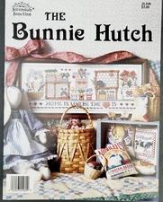 The Bunnie Hutch Sampler Chart for Counted Cross Stitch JL108 from 1990