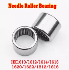 1pcs Shell Type Needle Roller Bearing Stamped Steel HK1610/1612/1614/1616/1620