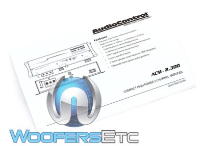 AudioControl ACM-2.300 2 Channel Micro Amplifier - Foto 6