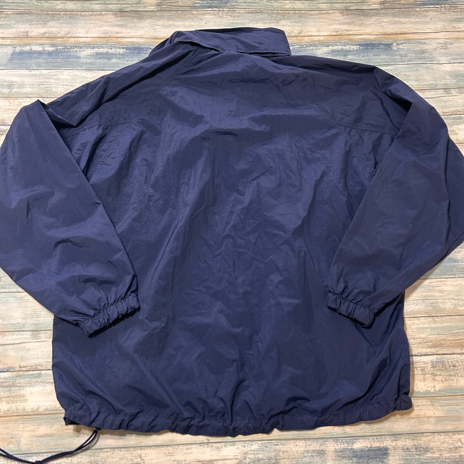 Vintage Catalina Windbreaker Jacket Mens Large Blue H… Gem