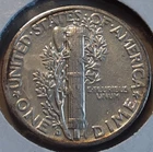 1944-D Mercury Dime — photo from another recent sale