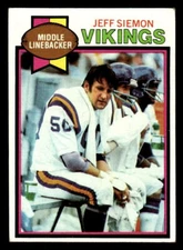 1979 Topps Cream Colored Back #378 Jeff Siemon