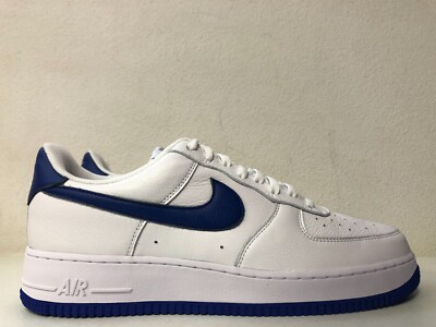 Nike Air Force 1 Low Shoes Mens 9.5 Blue White Nike By You Sneakers DV3892 900‎ EUC Air Force 1 Low - DV3892-900 - NIKE BY YOU - Blue White  main image 3