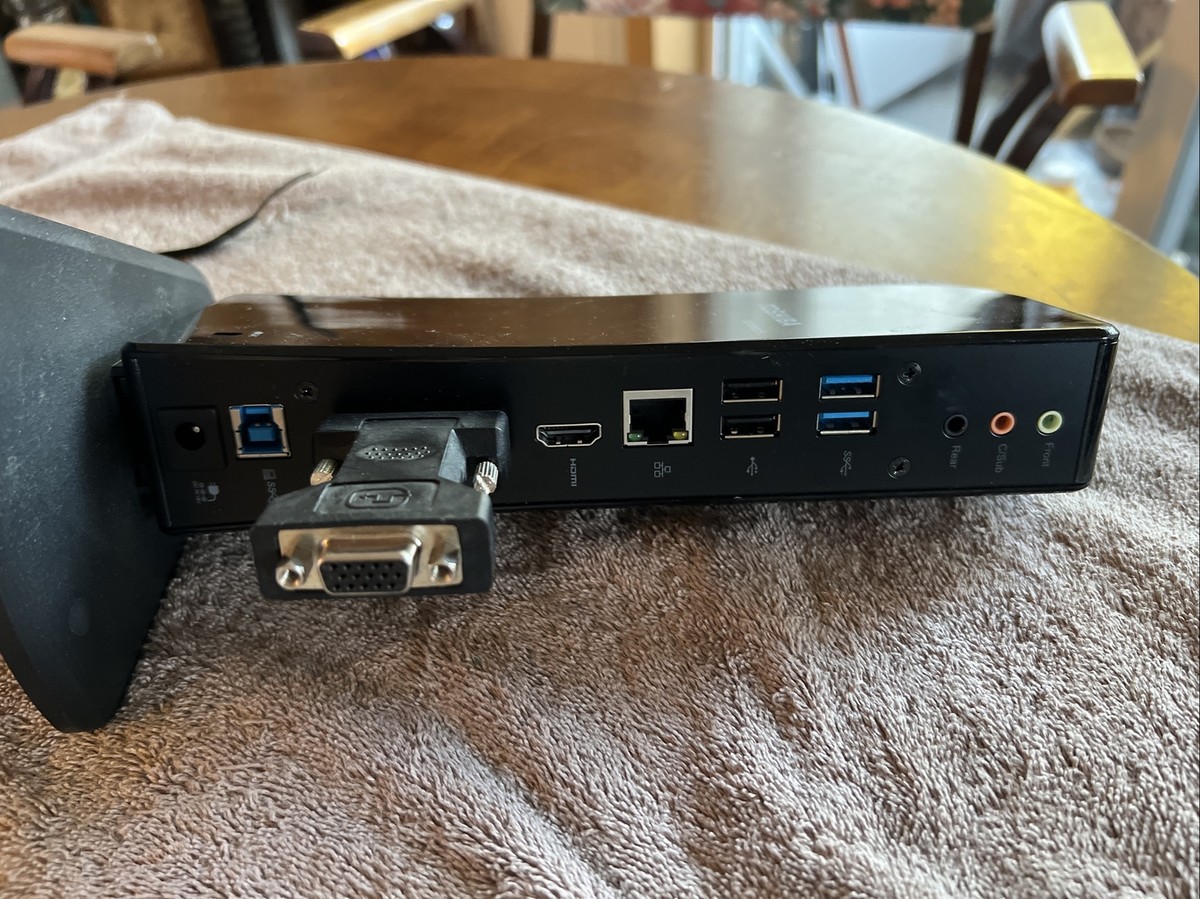 Toshiba Dynadock U3.0 Universal USB Docking Station 883974669882| eBay