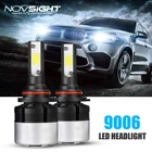 2x 9006 HB4 Car LED Headlight 6500K 72W Fog Driving Lamp Bulbs Kit High Power