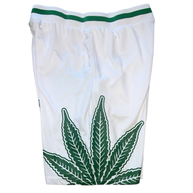 FILA Death Row Records pantaloncino basket uomo verde bianco medio M