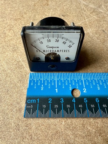 Lote de 8 unidades de equipo de prueba vintage Simpson Meter - Imagen 6 de 22