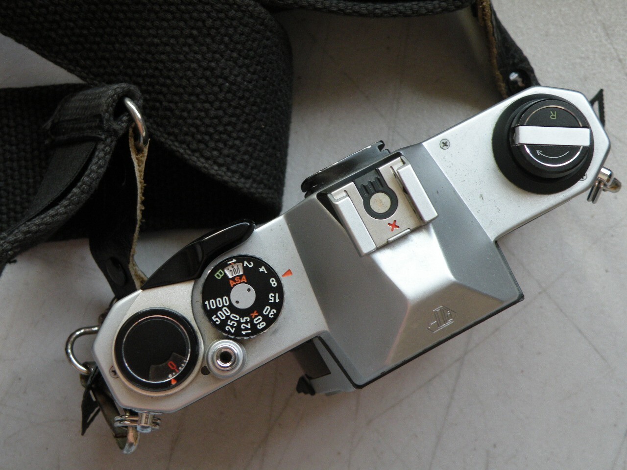 Pentax Asahi K1000 35mm SLR Camera Kit w/ JC Penney Lens Made in Japan