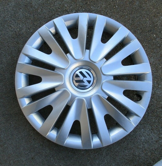 61560 Volkswagen Golf Hubcap 20102014 15" Inch Wheel Cover for sale