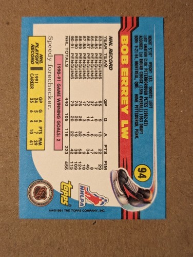 1991 Topps Excellent Condition - Pick Your Cards - Picture 140 of 500