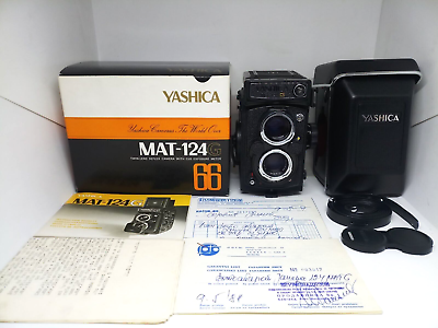 Yashica Mat-124G with Yashinon 80mm f/3.5 FULL ORIGINAL Yashica Mat-124G with Yashinon 80mm f/3.5 FULL ORIGINAL