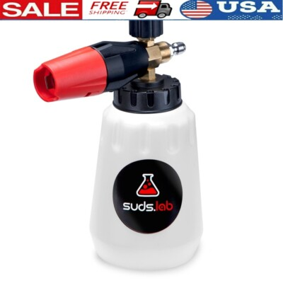 #ad Foam Cannon Pressure Washer Adjustable Foam Control 32 oz Quick Connect New $47.32