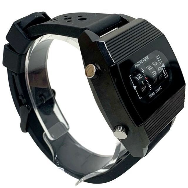 Future Funk FF104 Retro Quartz Wrist Watch Black Used | eBay