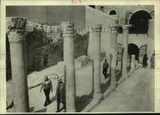 1985 Press Photo The Cardo in Jerusalem is reconstructed Roman street