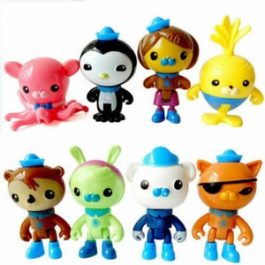 Octonauts Barnacles Kwazii 8 Figure Cake Topper Playset Toy Doll Birthday Set Ebay