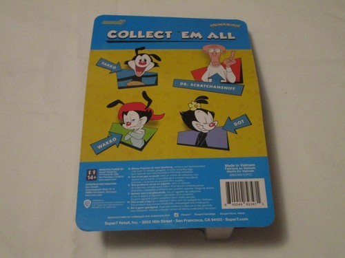 Figura de acción Super7 de Warner Brothers Animaniacs Wakko figuras de reacción - Imagen 9 de 10