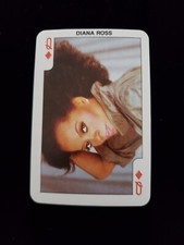 1986 DANDY ROCK N BUBBLE Gum Card Diana Ross