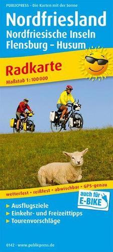 North Friesland, cycle map 1:100,000 (Map)