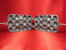 Molde de prensa de galletas vintage 3D nueces setas bellota concha marina para hornear galletas 19
