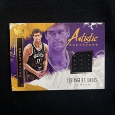2017-18 Panini Court Kings - Artistic Endeavors #AE-BL Brook Lopez /299 (MEM)