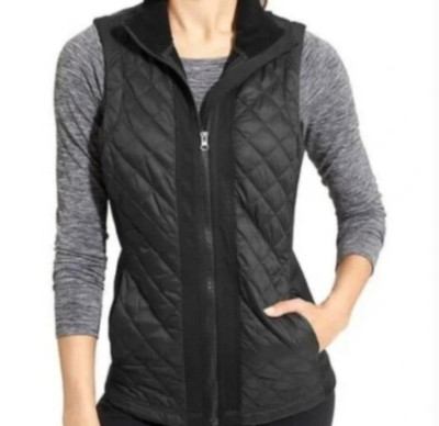 NEW Athleta Rock Springs Quilt Puffer Vest Womens S Pockets Zip Casual Sport NWT