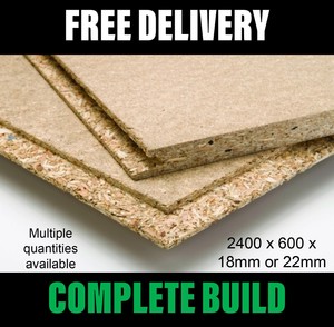 Chipboard Flooring P5 Eggar 2400 X 600mm 18mm 22mm Thickness