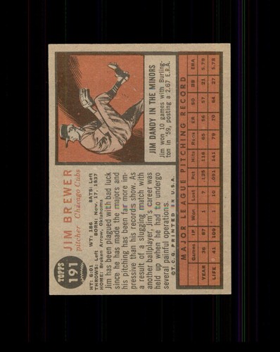 1962 TOPPS BASEBALL CARDS #151 - #522 Complete Your Set - You Pick - Picture 63 of 401