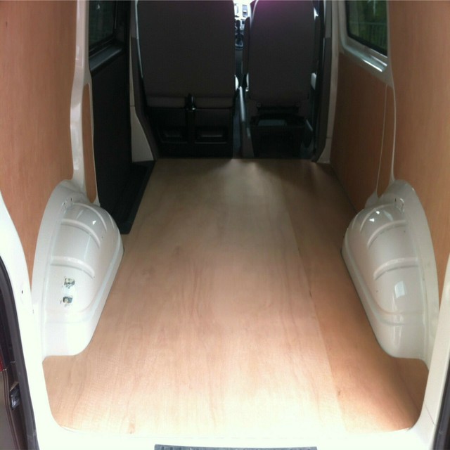 VW T6 TRANSPORTER SWB Camper / Day Van Interior 9mm Floor Ply Lining