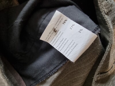 Pantacourt IKKS Vintage Rayures Tennis - Style Cargo Capri - Taille 38 - Occasion TB