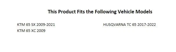 Tusk Aluminum Brake Pedal Orange Tip Compatible with KTM 65 SX 2009-2021 - Image 3 of 3