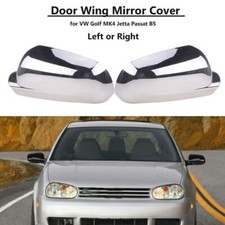 Chrome Pair Rearview Mirror Cover Caps For Vw Golf Mk4 Jetta Passat B5 1999-2004 Chrome Pair Rearview Mirror Cover Caps For Vw Golf Mk4 Jetta Passat B5 1999-2004