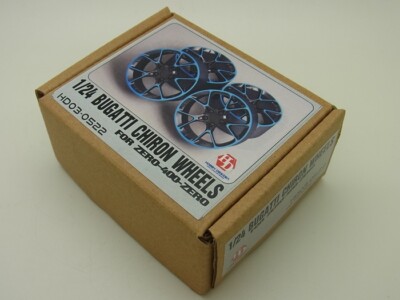 Hobby Design 1/24 Bugatti Chiron Wheels for Zero-400-Zero HD03-0522 New F/S