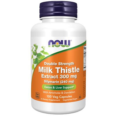 	Milk Thistle Extract Double Strength 300 mg 100 Veg Capsules	