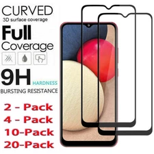 For Samsung A03S A14 A13 A23 A32 5G Full Tempered Glass Screen Protector Lot