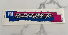 Old school BMX freestyle GT PRO PERFORMER WORLD TOUR HANDLE BAR STICKERS/DECALS