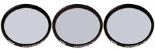 New Tiffen 62mm Black Promist Filter Set of 3 Diffusion Filters - 1/8, 1/4, 1/2