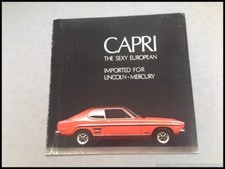 1971 Mercury Ford Capri Original Car Sales Br...