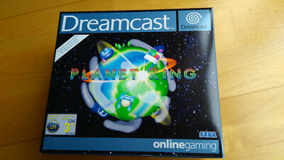 RAR!!! SEGA Dreamcast BigBox PLANET RING inkl.Mikrofon,Online-Gaming 2-32Players