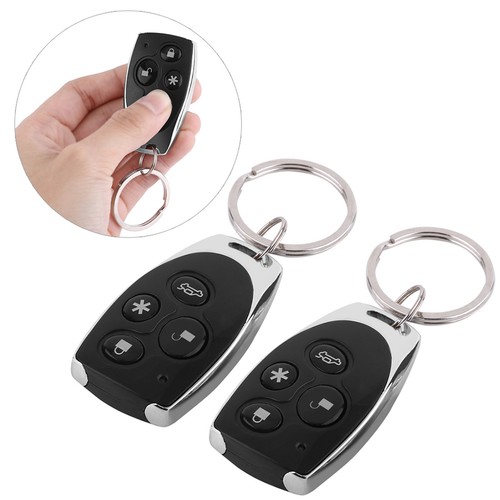 Car Vehicle Burglar Alarm Kits Security System Anti-Theft w/ 2 Remote - Picture 6 of 12